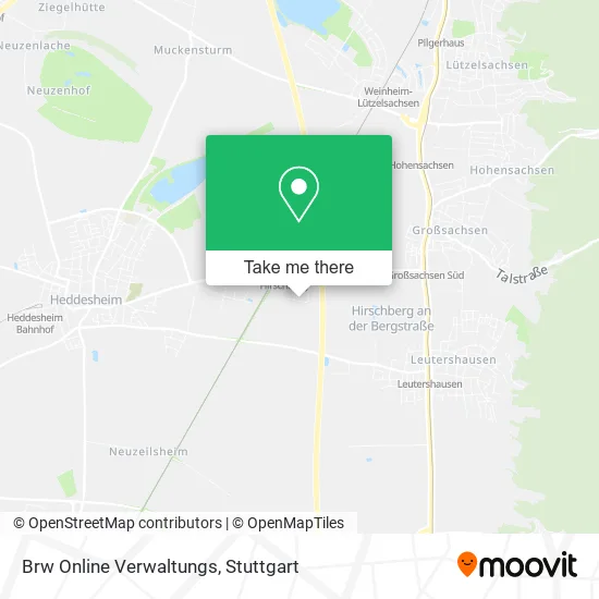 Карта Brw Online Verwaltungs