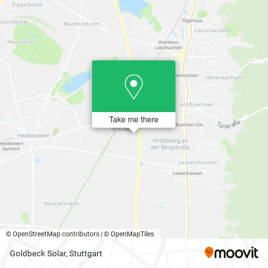 Карта Goldbeck Solar