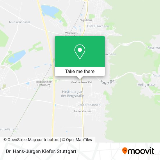 Dr. Hans-Jürgen Kiefer map