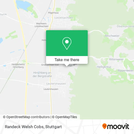 Randeck Welsh Cobs map