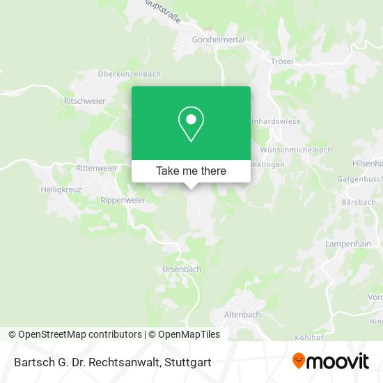 Bartsch G. Dr. Rechtsanwalt map