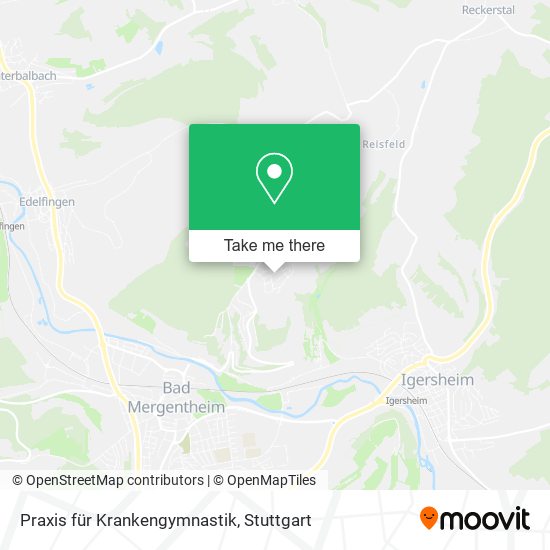 Praxis für Krankengymnastik map