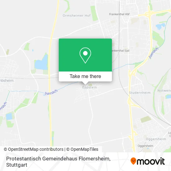 Карта Protestantisch Gemeindehaus Flomersheim