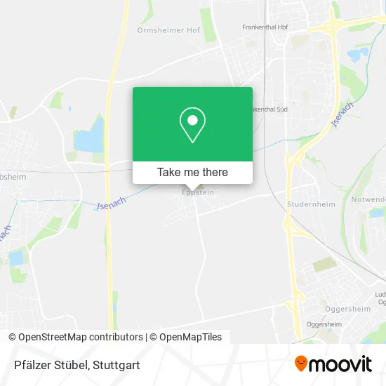Карта Pfälzer Stübel