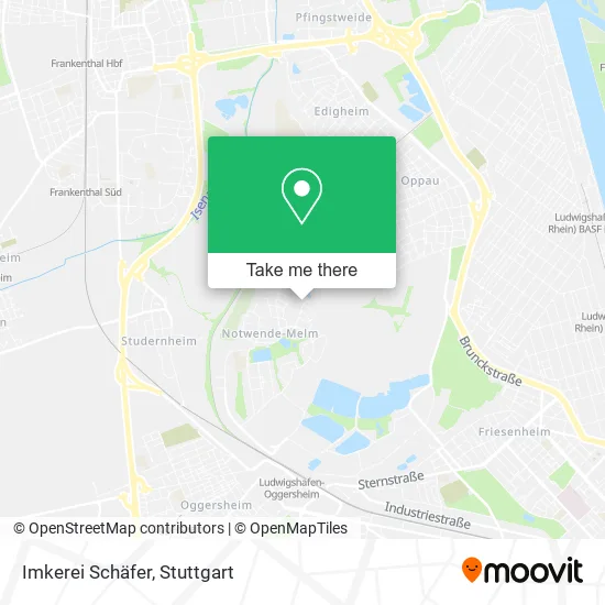 Карта Imkerei Schäfer