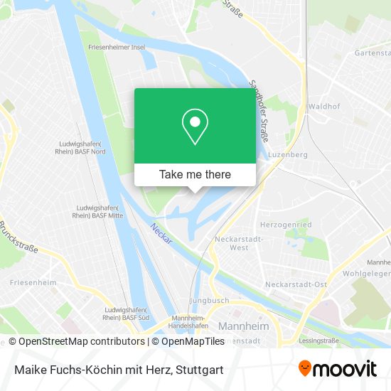 Maike Fuchs-Köchin mit Herz map