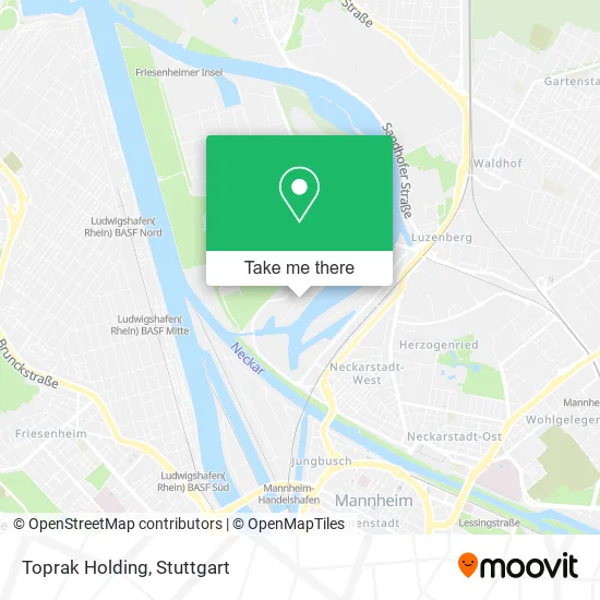 Карта Toprak Holding