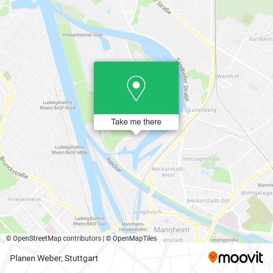 Карта Planen Weber
