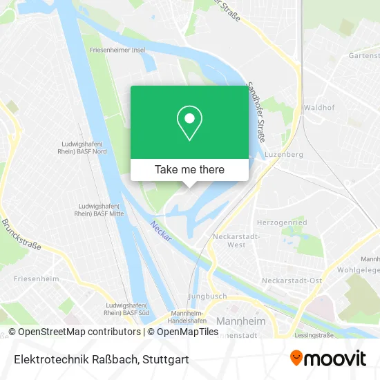 Карта Elektrotechnik Raßbach