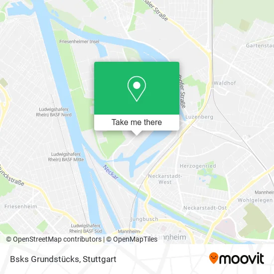 Карта Bsks Grundstücks
