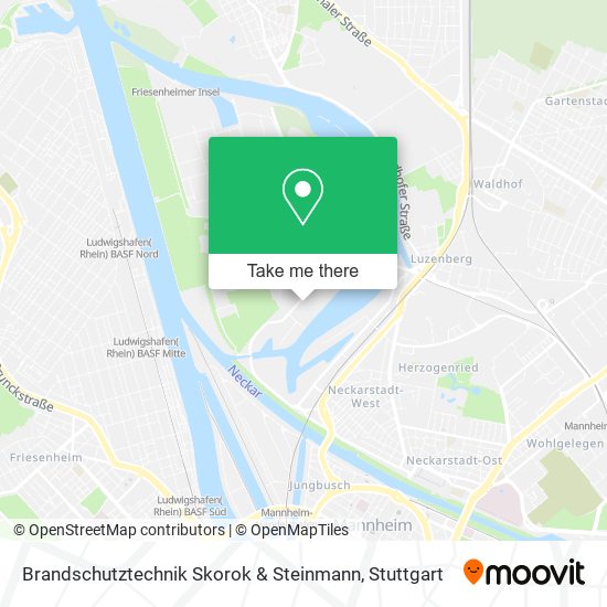 Brandschutztechnik Skorok & Steinmann map