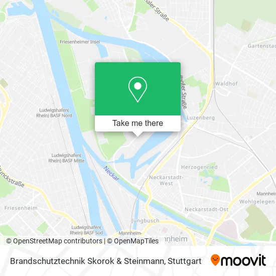 Карта Brandschutztechnik Skorok & Steinmann