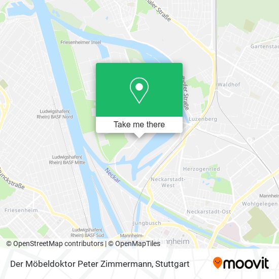 Карта Der Möbeldoktor Peter Zimmermann