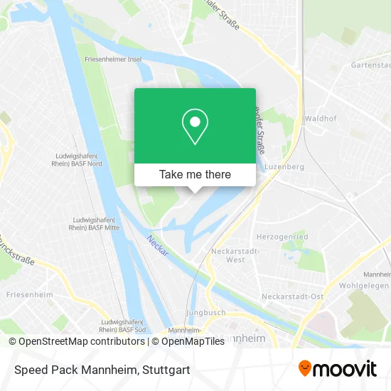 Карта Speed Pack Mannheim