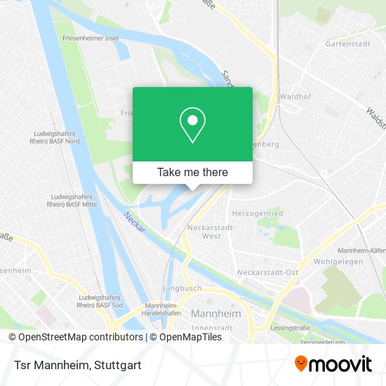 Карта Tsr Mannheim