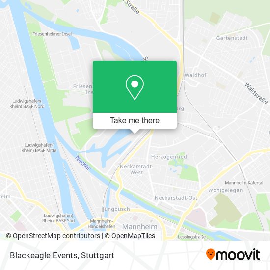 Blackeagle Events map
