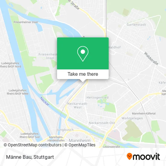 Карта Männe Bau