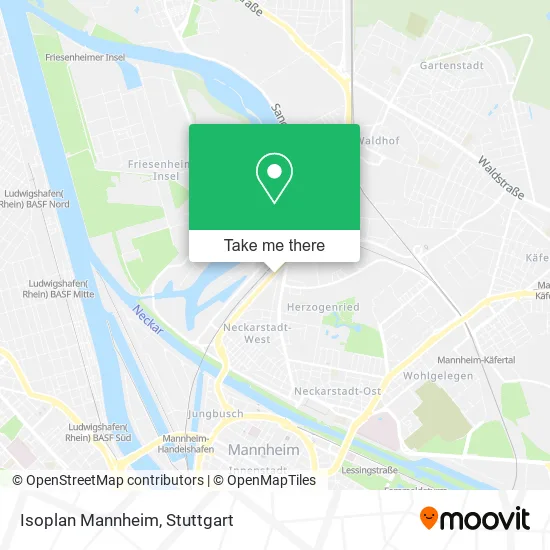 Карта Isoplan Mannheim