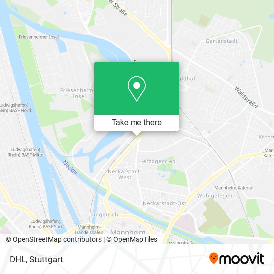 Карта DHL