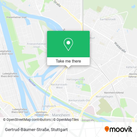 Gertrud-Bäumer-Straße map