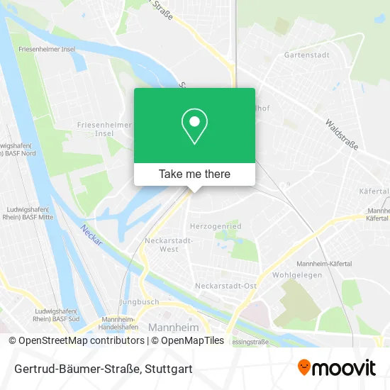 Карта Gertrud-Bäumer-Straße