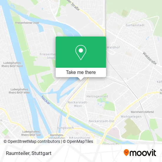 Карта Raumteiler