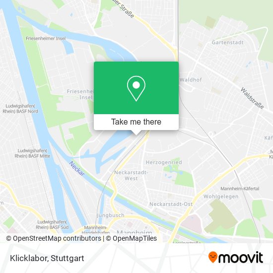 Карта Klicklabor
