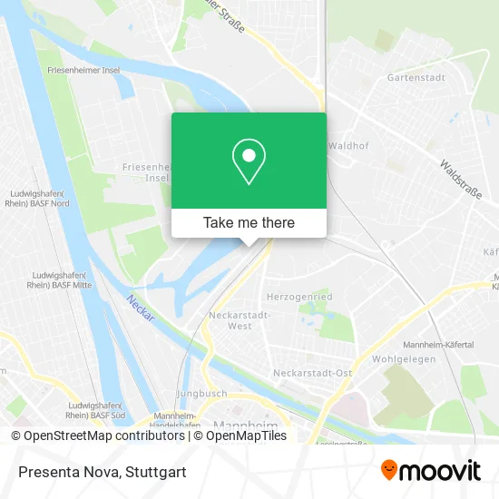 Карта Presenta Nova