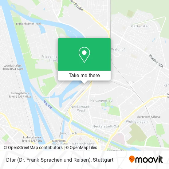 Карта Dfsr (Dr. Frank Sprachen und Reisen)