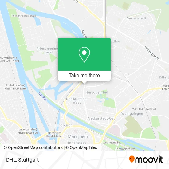 Карта DHL