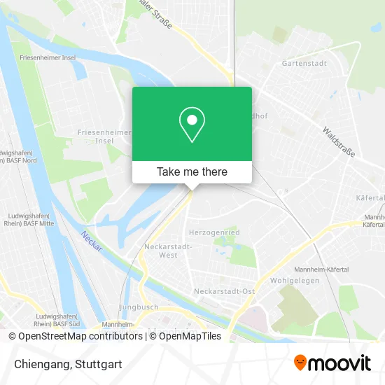 Карта Chiengang