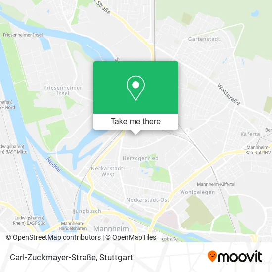 Карта Carl-Zuckmayer-Straße