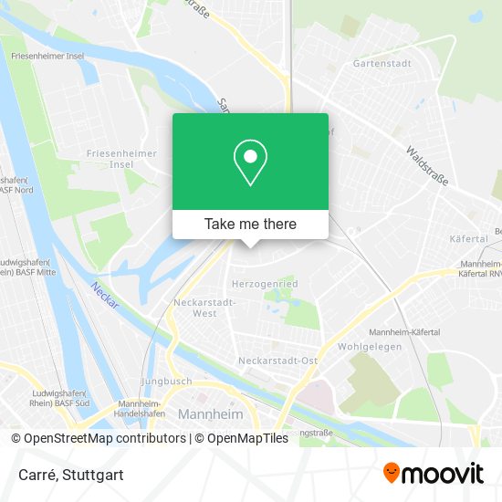 Карта Carré