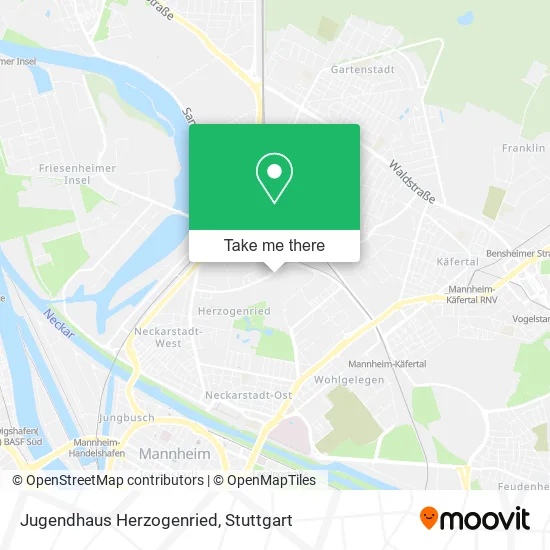 Карта Jugendhaus Herzogenried