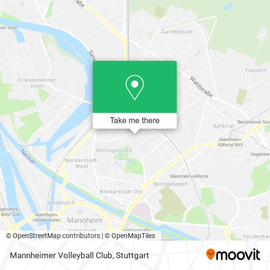 Карта Mannheimer Volleyball Club