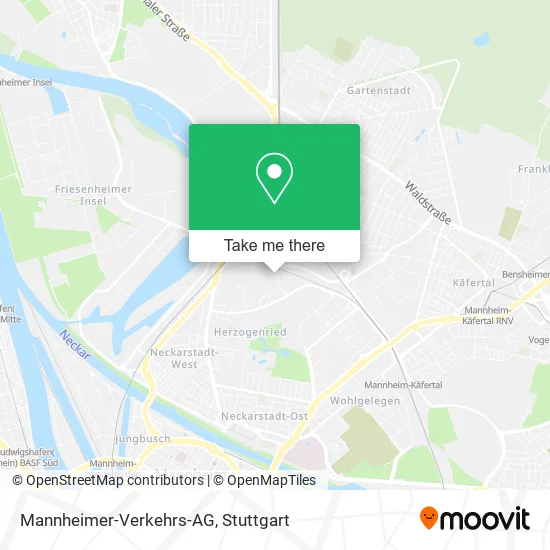 Карта Mannheimer-Verkehrs-AG