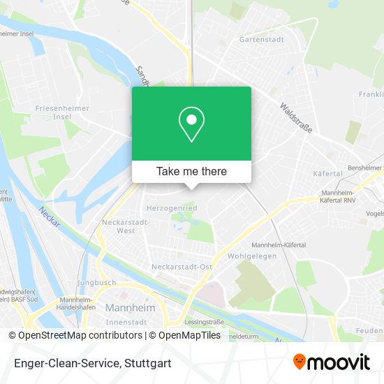 Enger-Clean-Service map