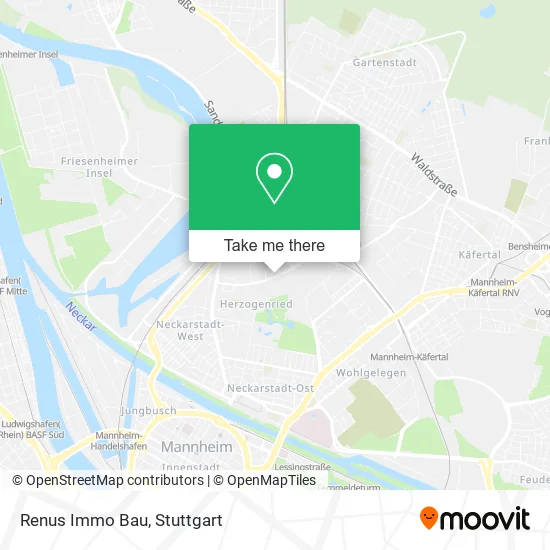 Карта Renus Immo Bau