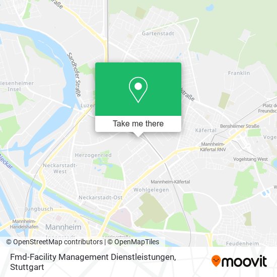 Fmd-Facility Management Dienstleistungen map