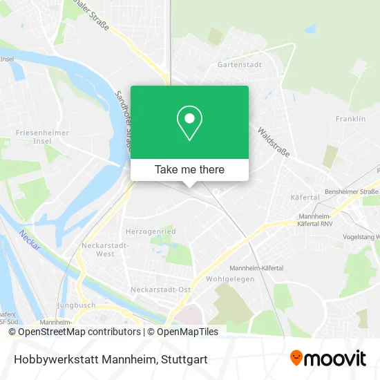 Карта Hobbywerkstatt Mannheim