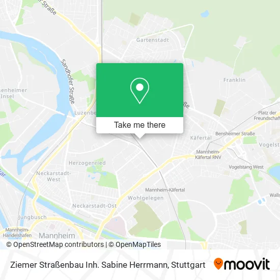 Карта Ziemer Straßenbau Inh. Sabine Herrmann