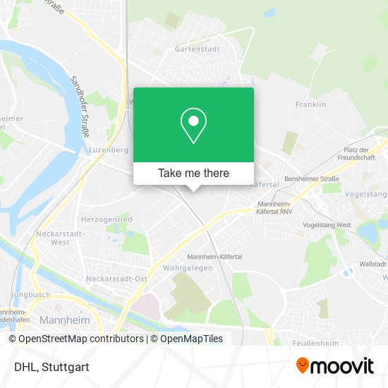 Карта DHL