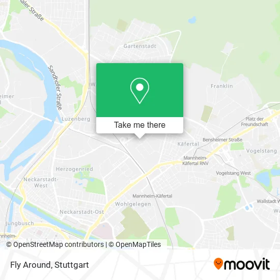 Карта Fly Around