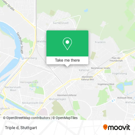 Карта Triple d