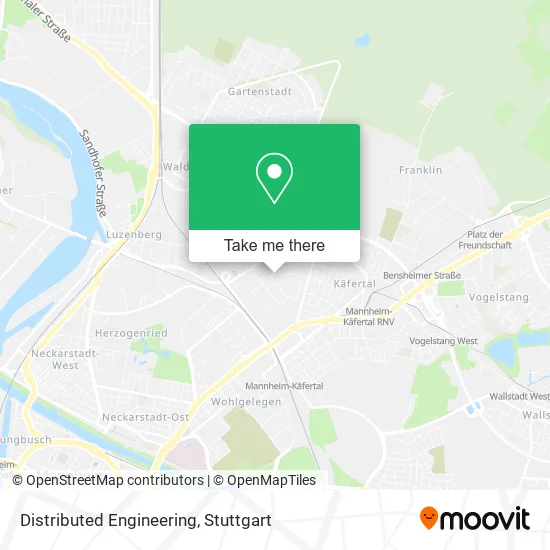 Карта Distributed Engineering