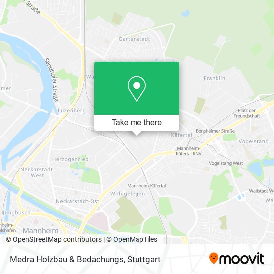 Medra Holzbau & Bedachungs map