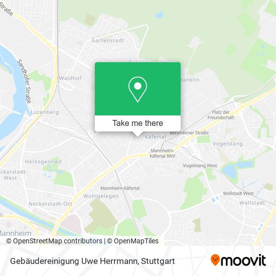 Gebäudereinigung Uwe Herrmann map