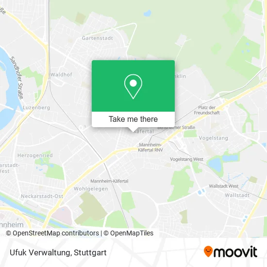 Карта Ufuk Verwaltung