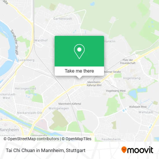 Карта Tai Chi Chuan in Mannheim