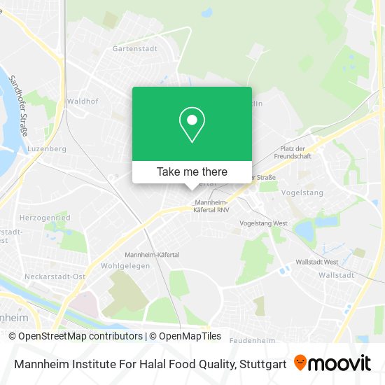 Mannheim Institute For Halal Food Quality map